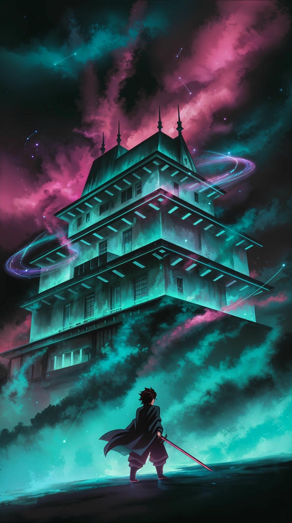 hình nền tanjiro anime