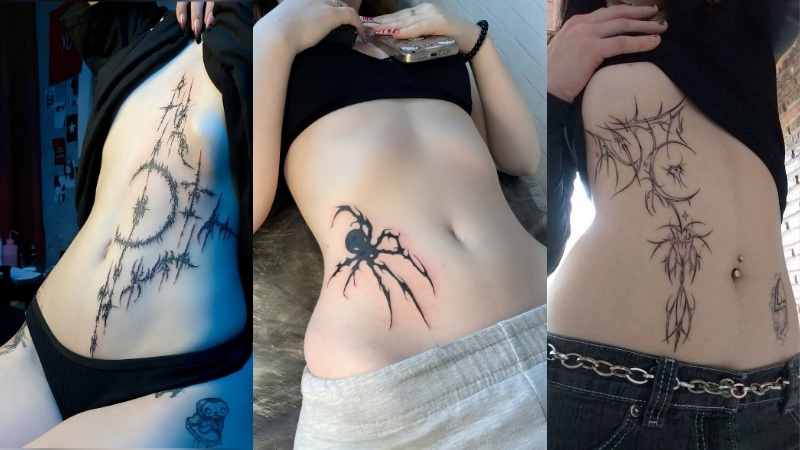 Top 500 Ảnh Gái Xăm Bụng Đẹp – Quyến Rũ – Trên Body Nóng Bỏng! gái xăm bụng 18+ không che kín