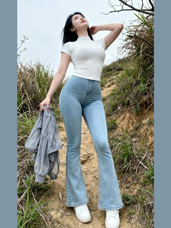 ảnh gái xinh khoe body